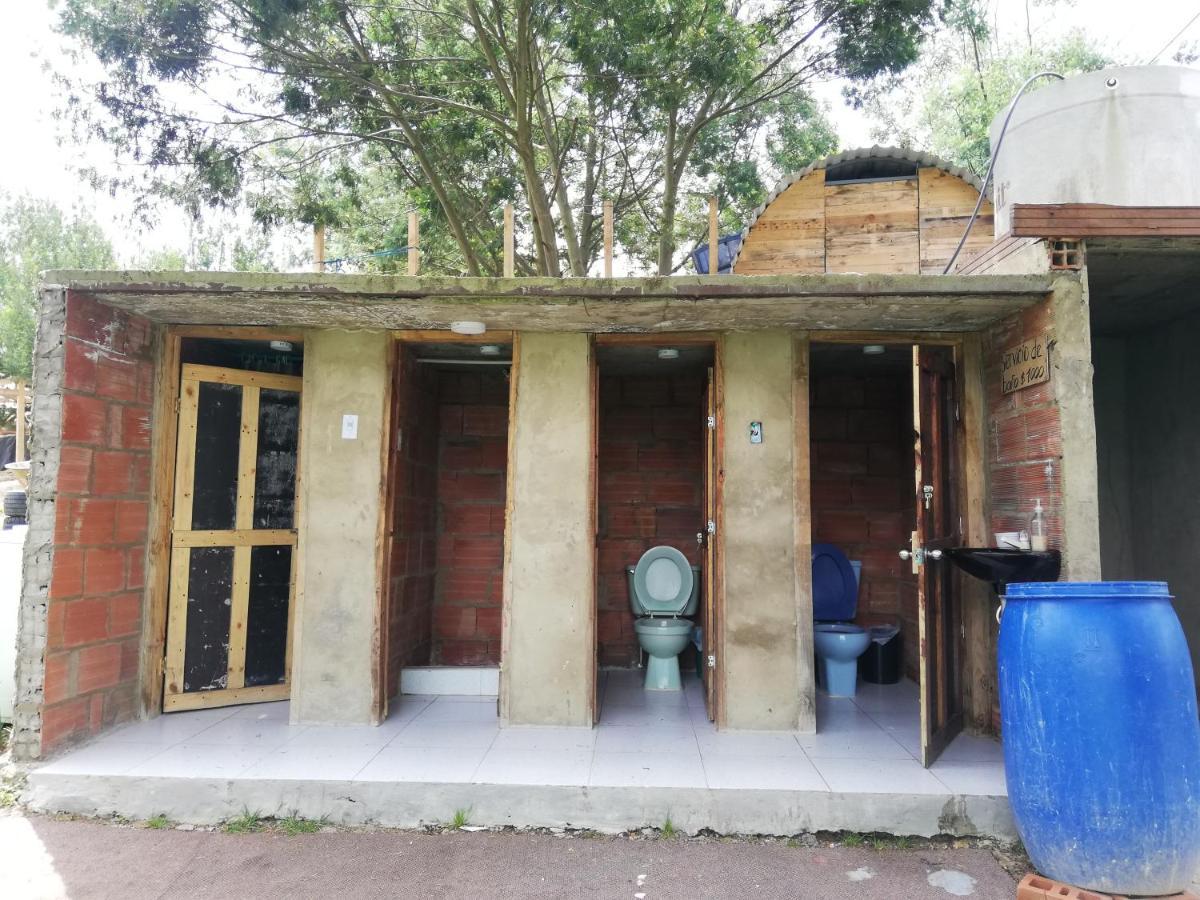 Mini Cabaña Roca Glamping Suesca Exterior foto