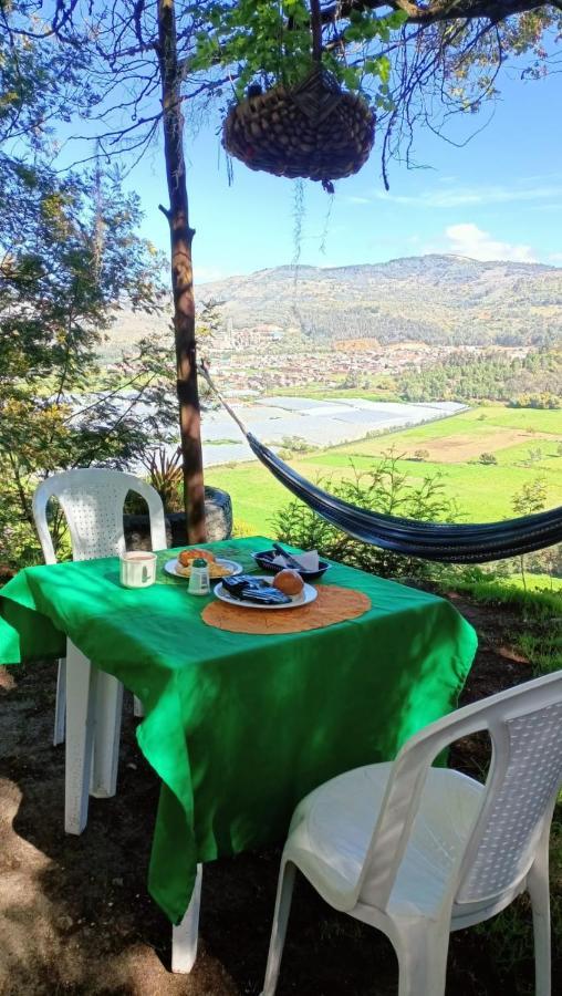 Mini Cabaña Roca Glamping Suesca Exterior foto