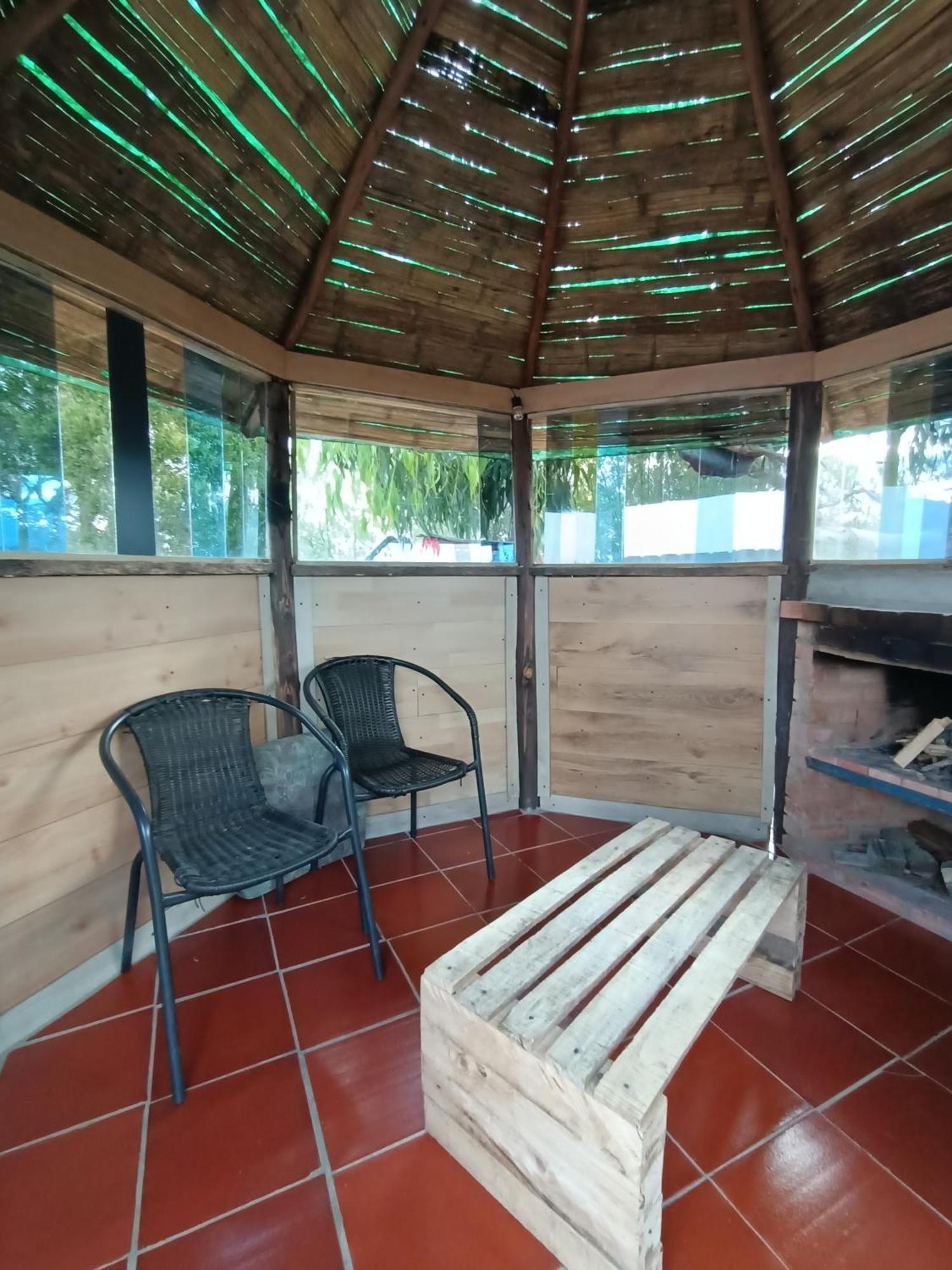 Mini Cabaña Roca Glamping Suesca Exterior foto