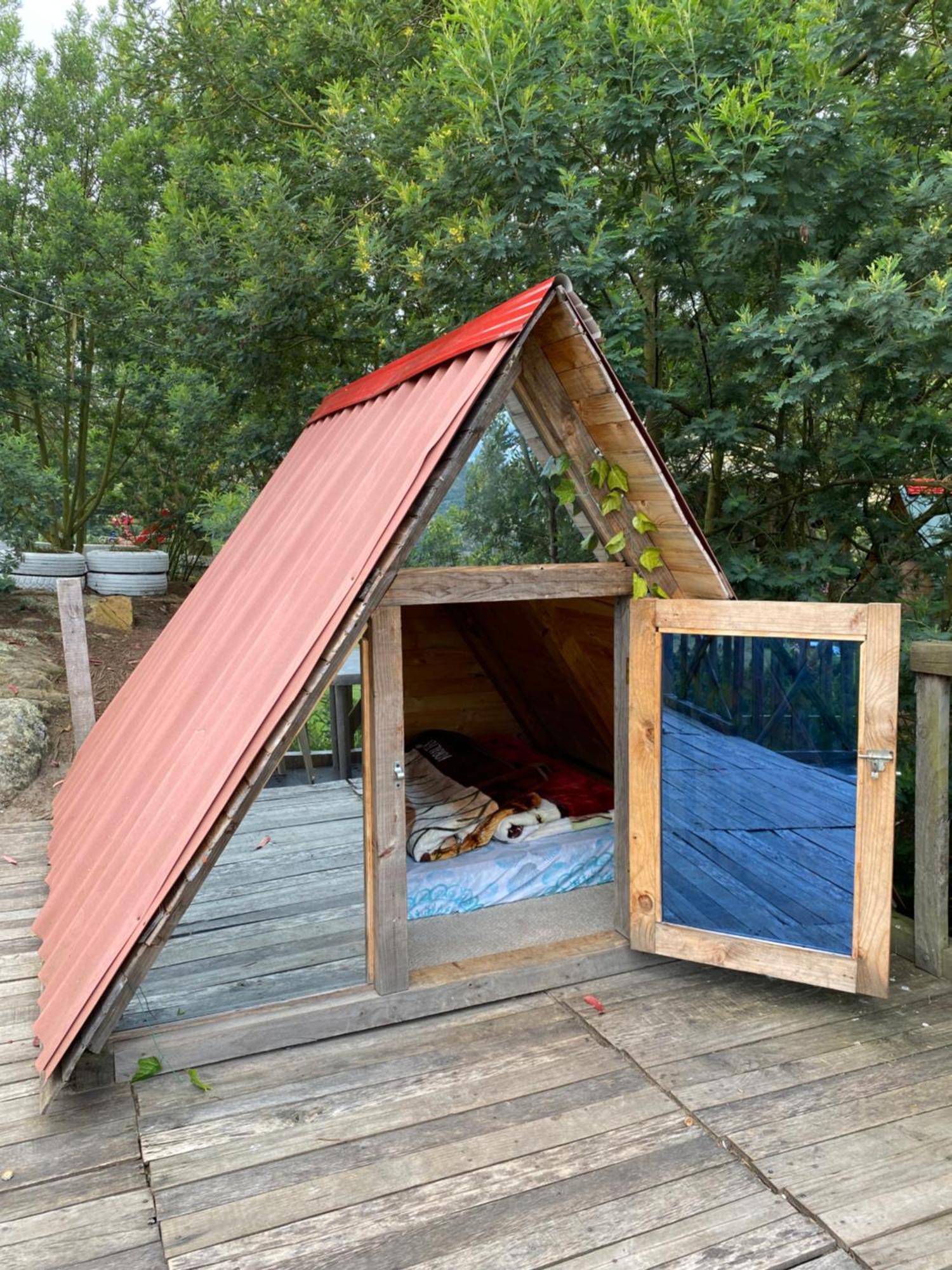Mini Cabaña Roca Glamping Suesca Exterior foto
