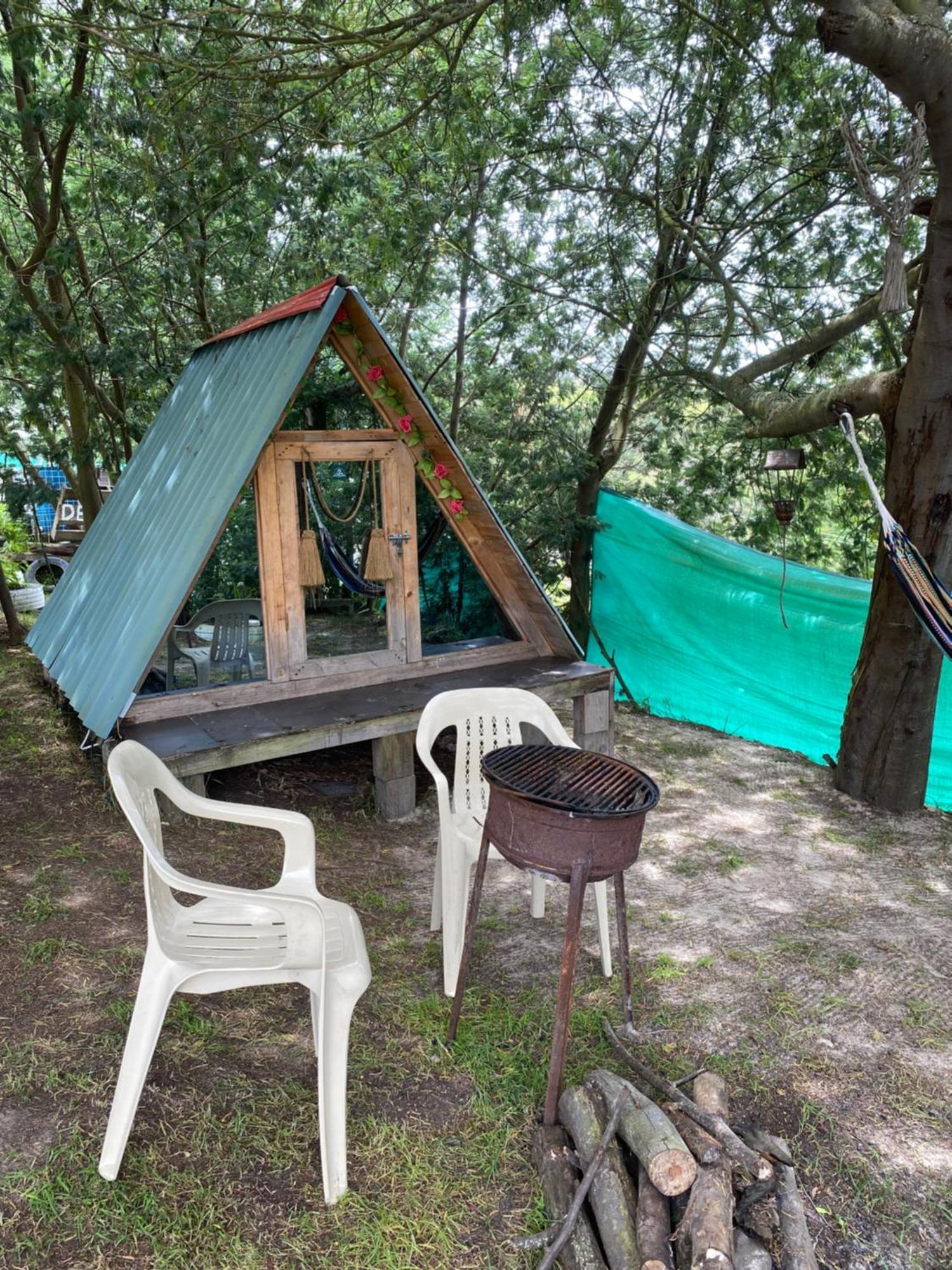 Mini Cabaña Roca Glamping Suesca Exterior foto