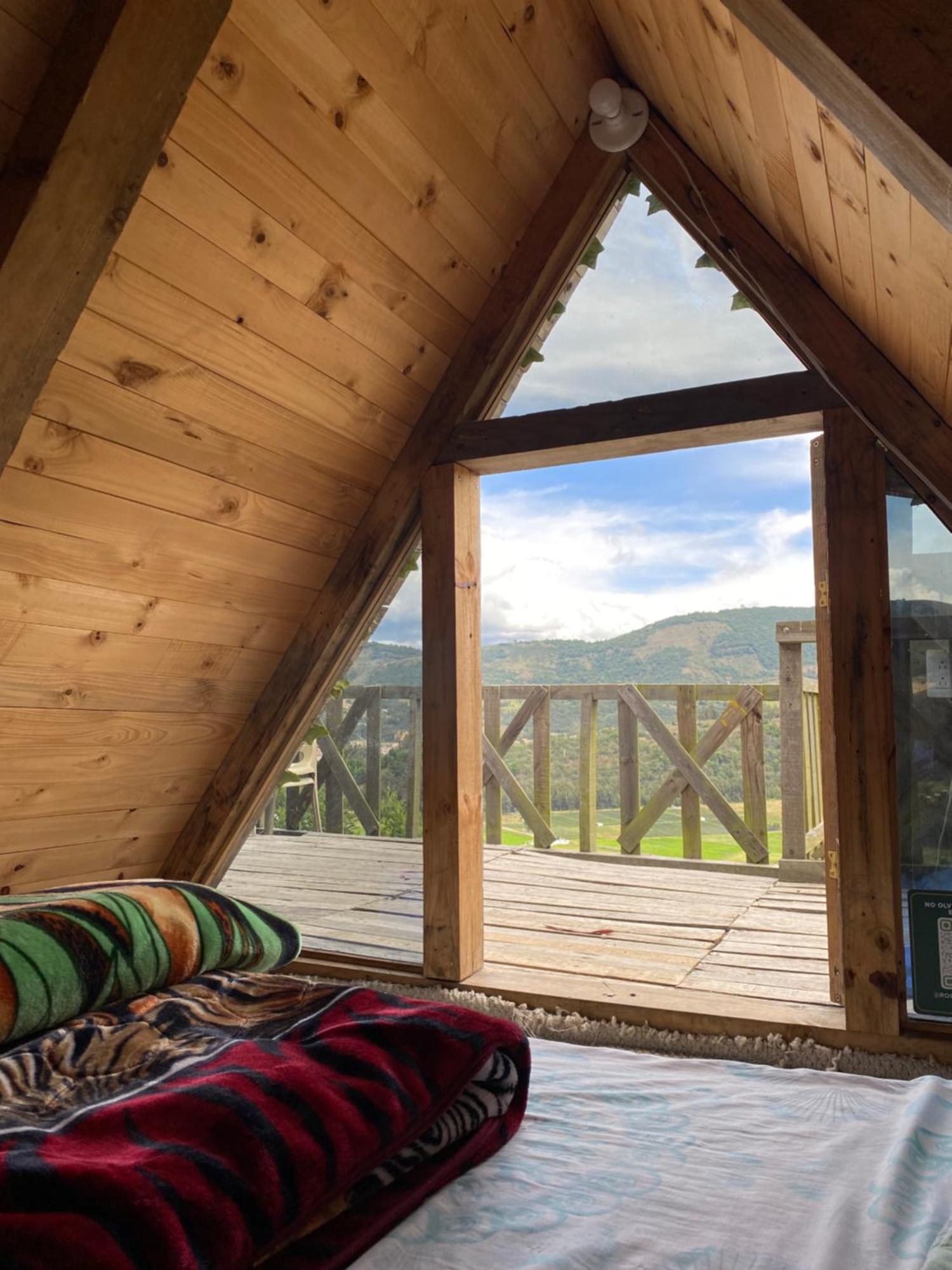 Mini Cabaña Roca Glamping Suesca Exterior foto