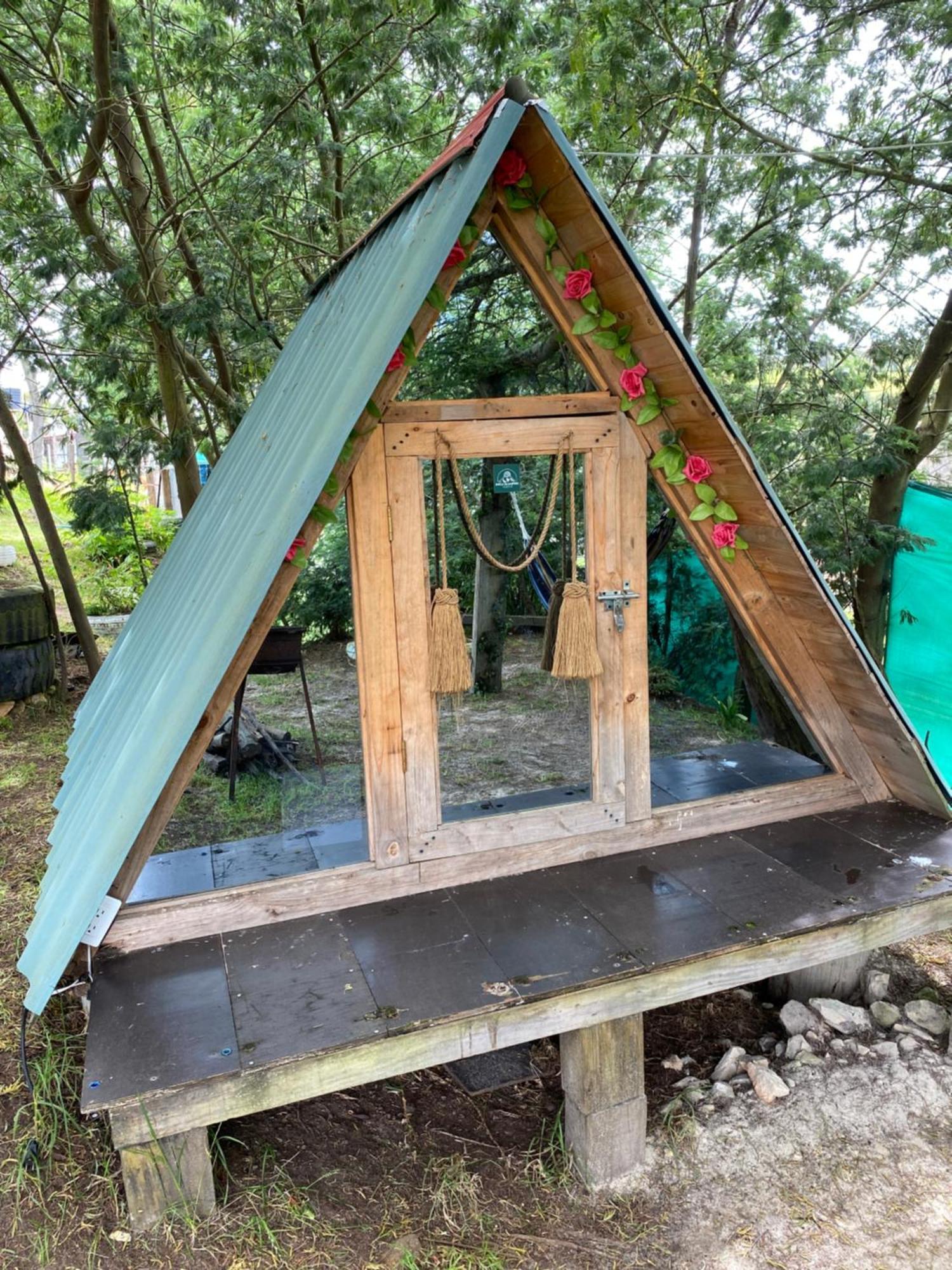 Mini Cabaña Roca Glamping Suesca Exterior foto