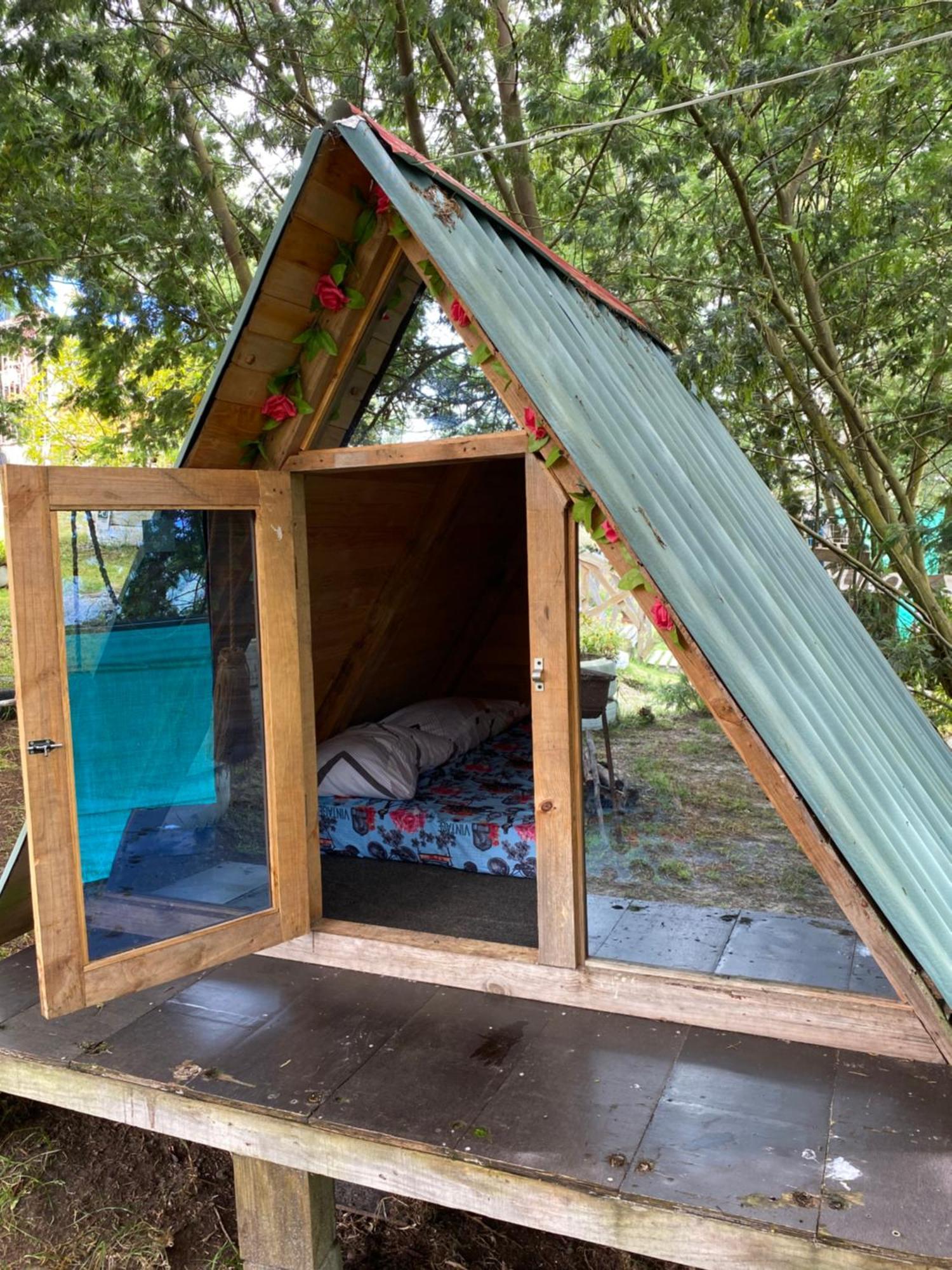 Mini Cabaña Roca Glamping Suesca Exterior foto