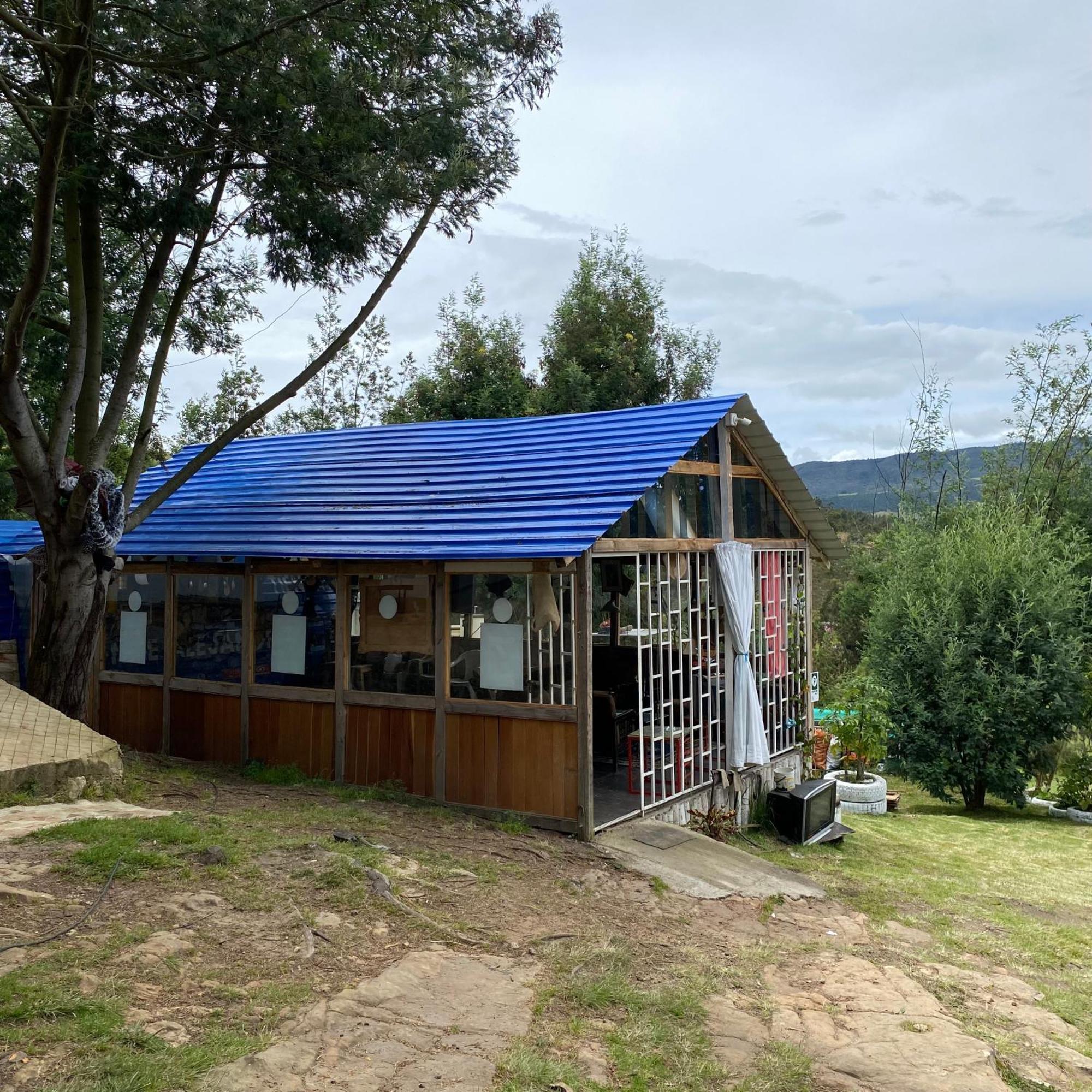 Mini Cabaña Roca Glamping Suesca Exterior foto